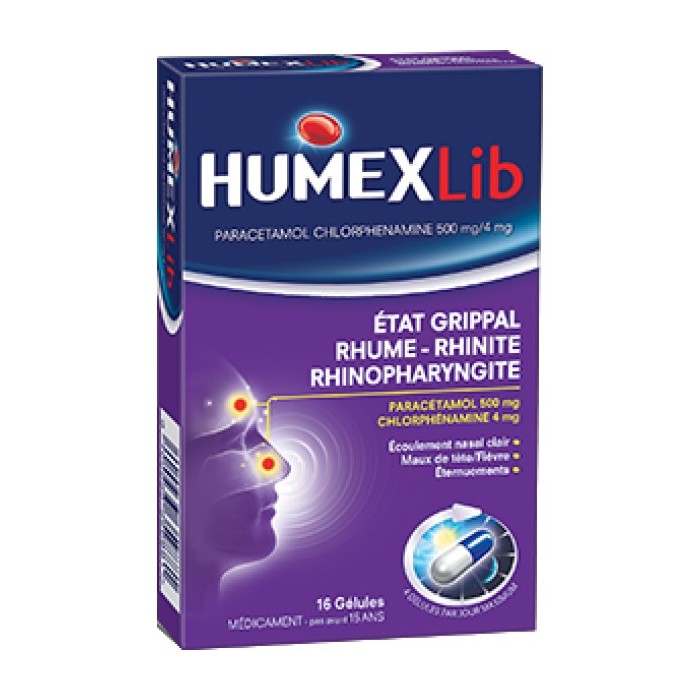 HUMEXLIB Etat grippal Boite de 8 sachets