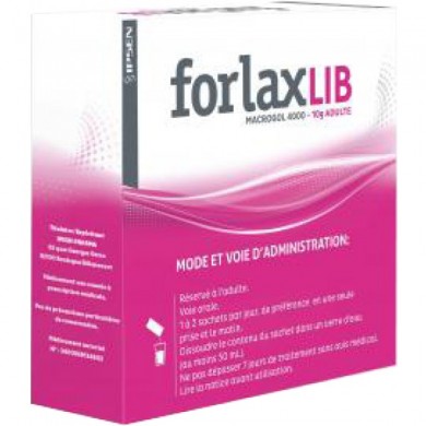 FORLAXLIB Constipation chez l'adulte Boite de 10 sachets