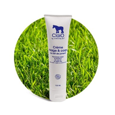 CHEVALAIT Crème visage et corp au lait de jument Tube de 100 ml CHEVALAIT Crème visage et corp au lait de jument Tube de 100 ml