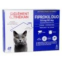 FIPROKIL DUO 50MG/60MG Pour chats de 1 à 6 kilos Boite de 4 pipettes