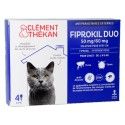 FIPROKIL DUO 50MG/60MG Pour chats de 1 à 6 kilos Boite de 4 pipettes FIPROKIL DUO 50MG/60MG Pour chats de 1 à 6 kilos Boite de 4 pipettes