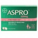 ASPRO 320mg Comprimés Boite de 60 BAYER SANTÉ FAMILIALE - 1 ASPRO 320mg Comprimés Boite de 60 BAYER SANTÉ FAMILIALE - 1