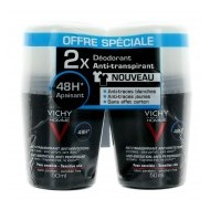 VICHY HOMME Déodorant Peaux sensibles 2 Billes de 50ml VICHY - 1