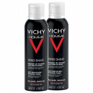 VICHY HOMME Mousse à raser Peaux sensibles 2 Aérosols de 200ml VICHY - 1