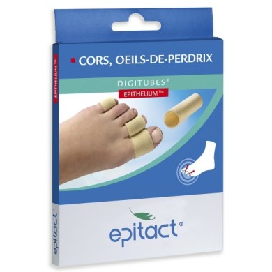 EPITACT DIGITUBES Epithelium  pour CORS ET OEILS DE PERDRIX Boite de 1 Taille L EPITACT DIGITUBES Epithelium  pour CORS ET OEILS DE PERDRIX Boite de 1 Taille L