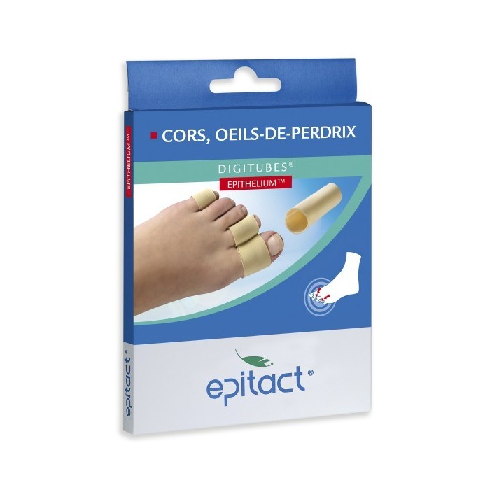 EPITACT DIGITUBES Epithelium  pour CORS ET OEILS DE PERDRIX Boite de 1 Taille L