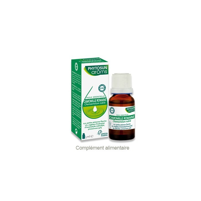 PHYTOSUN AROMS Huile essentielle CAMOMILLE ROMAINE Flacon de 5 ml