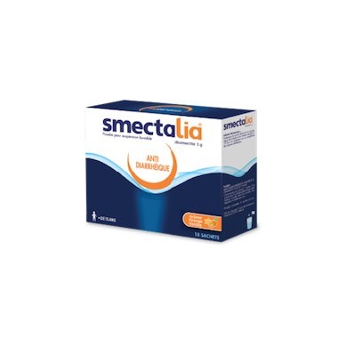 SMECTALIA Diosmectite 3g Diarrhée aiguë Boite de 18 sachets ASEPTA - 1 SMECTALIA Diosmectite 3g Diarrhée aiguë Boite de 18 sachets ASEPTA - 1