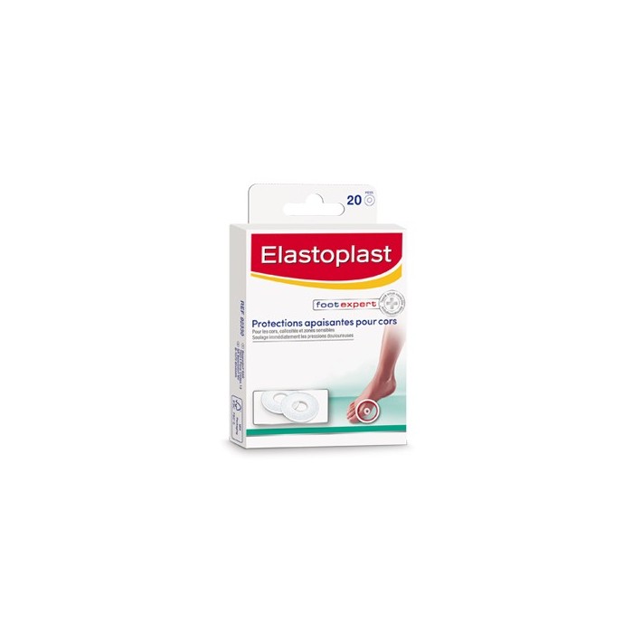 ELASTOPLAST Prtotections apasantes pour cors Boite de 20
