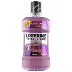 LISTERINE TOTAL CARE Bain de bouche quotidien 6 en 1 Flacon de 500 ml