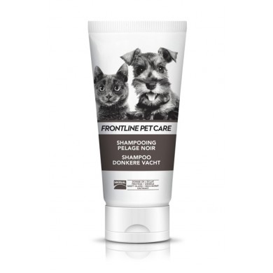 FRONTLINE PET CARE Shampooing pelage noir Tube de 200 ml