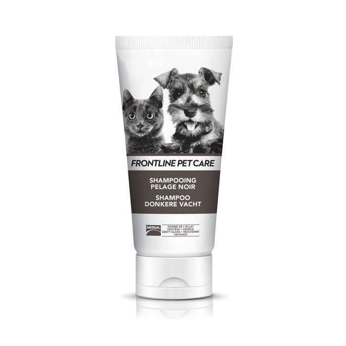 FRONTLINE PET CARE Shampooing pelage noir Tube de 200 ml