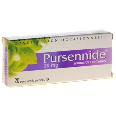 PURSENNIDE 20 Mg boite de 20 comprimés