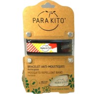 PARA'KITO Bracelet répulsif anti-moustique noir fantaisie PARA'KITO - 1