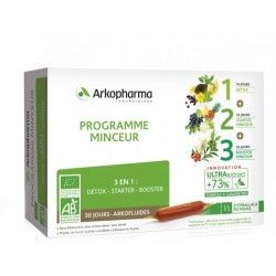 ARKOPHARMA Arkofluides Programme minceur 3 en 1 Boite de 30 ampoules Arkopharma - 1