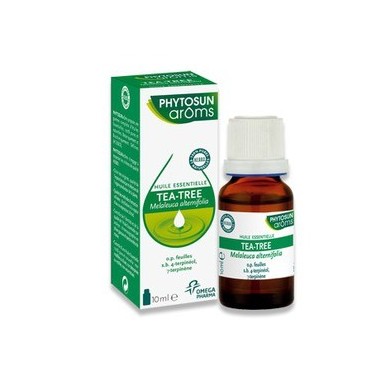 PHYTOSUN AROMS Huile essentielle de TEA TREE BIO Flacon de 10 ml PHYTOSUN AROMS Huile essentielle de TEA TREE BIO Flacon de 10 ml