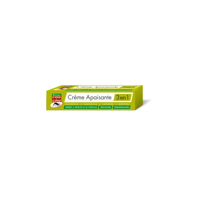 CINQ SUR CINQ Crème apaisante Tube de 40 grammes CINQ SUR CINQ Crème apaisante Tube de 40 grammes