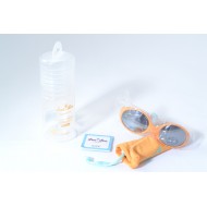 LUC ET LEA Lunette solaire mixte 1-3 ans orange LUC ET LEA Lunette solaire mixte 1-3 ans orange