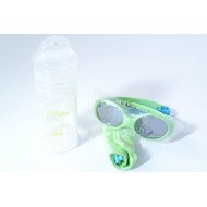 LUC ET LEA Lunette solaire mixte  0-1 an vert LUC ET LEA Lunette solaire mixte  0-1 an vert