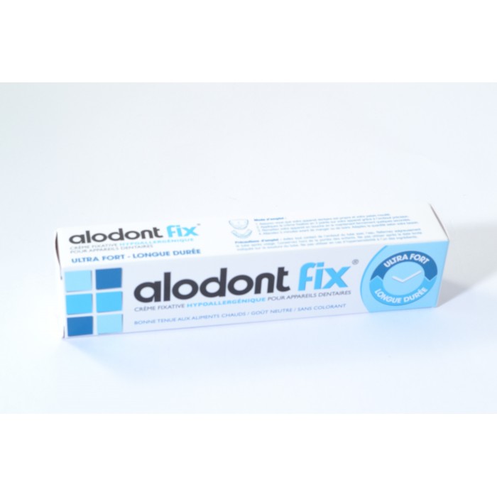 ALODONT Fixe Crème fixative hypoallergénique Tube de 50 grammes ALODONT Fixe Crème fixative hypoallergénique Tube de 50 grammes