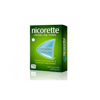NICORETTE MICROTAB 2mg Comprimés sublinguaux Plaquette de 100 JOHNSON & JOHNSON SANTÉ BEAUTÉ FRANCE - 1 NICORETTE MICROTAB 2mg Comprimés sublinguaux Plaquette de 100 JOHNSON & JOHNSON SANTÉ BEAUTÉ FRANCE - 1