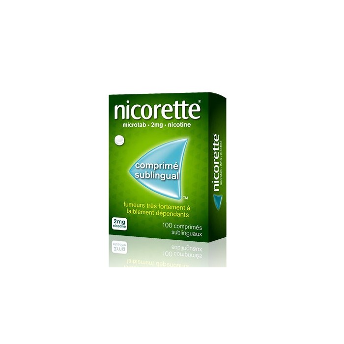 NICORETTE MICROTAB 2mg Comprimés sublinguaux Plaquette de 100 JOHNSON & JOHNSON SANTÉ BEAUTÉ FRANCE - 1