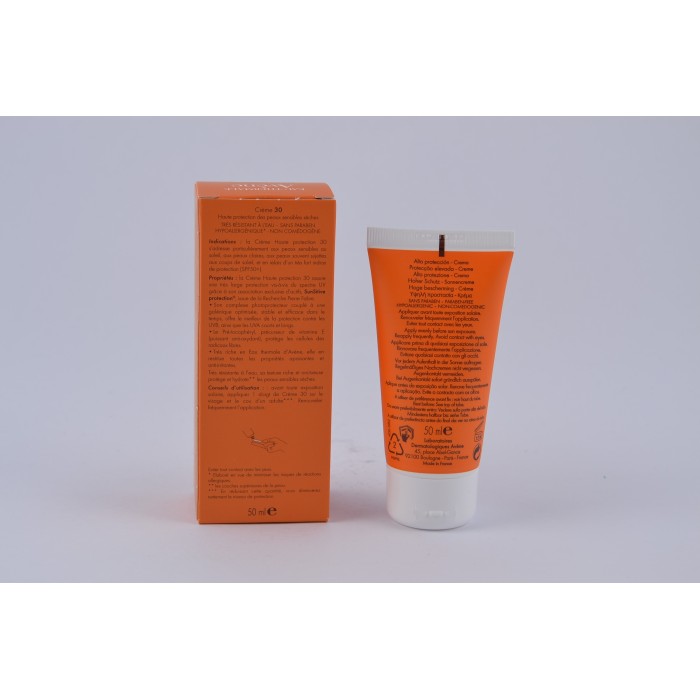 AVENE SOLAIRE SPF30 Crème haute protection Tube de 50ml