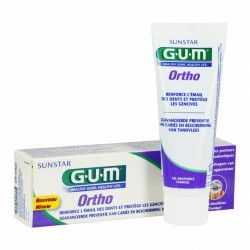 GUM ORTHO Dentifrice pour appareils orthodontiques Tube de 75 ml GUM - 1