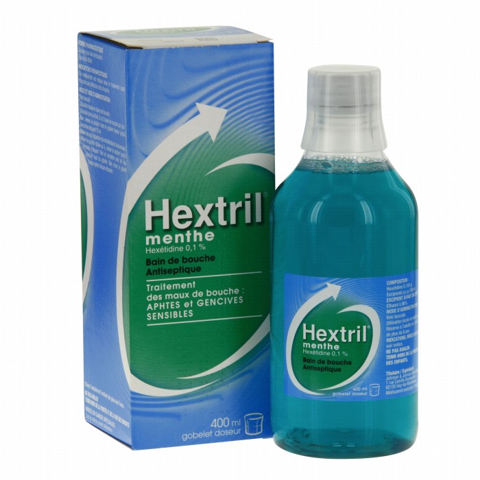 HEXTRIL MENTHE 0,1% Soin bain de bouche Flacon de 200ml JOHNSON & JOHNSON SANTÉ BEAUTÉ FRANCE - 1 HEXTRIL MENTHE 0,1% Soin bain de bouche Flacon de 200ml JOHNSON & JOHNSON SANTÉ BEAUTÉ FRANCE - 1