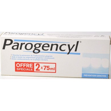 Parogencyl Prévention Gencives Lot de 2 x 75 ml PROCTER ET GAMBLE FRANCE - 1 Parogencyl Prévention Gencives Lot de 2 x 75 ml PROCTER ET GAMBLE FRANCE - 1
