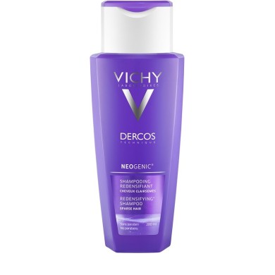 VICHY DERCOS NEOGENIC Shampooing Redensifiant Tube de 200 ml VICHY DERCOS NEOGENIC Shampooing Redensifiant Tube de 200 ml