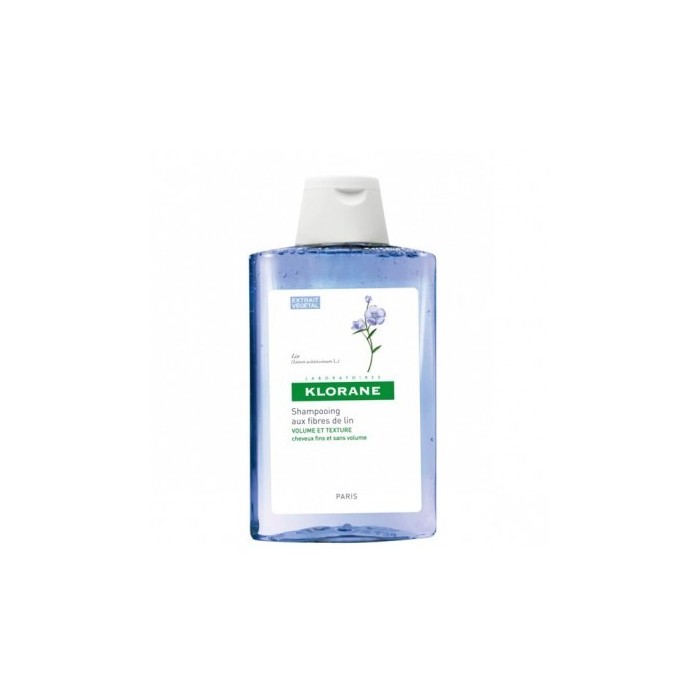 KLORANE Shampooing aux fibres de Lin Volume et texture Flacon de 200 ml KLORANE - 1 KLORANE Shampooing aux fibres de Lin Volume et texture Flacon de 200 ml KLORANE - 1
