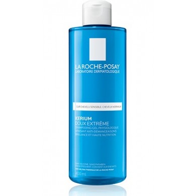 LA ROCHE POSAY KERIUM DOUX EXTREME Shampooing-gel physiologique haute tolérance Flacon de 400ml La Roche Posay - 1 LA ROCHE POSAY KERIUM DOUX EXTREME Shampooing-gel physiologique haute tolérance Flacon de 400ml La Roche Posay - 1