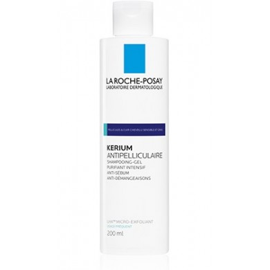 LA ROCHE POSAY KERIUM Antipelliculaires pour cheveux gras Flacon de 200ml La Roche Posay - 2