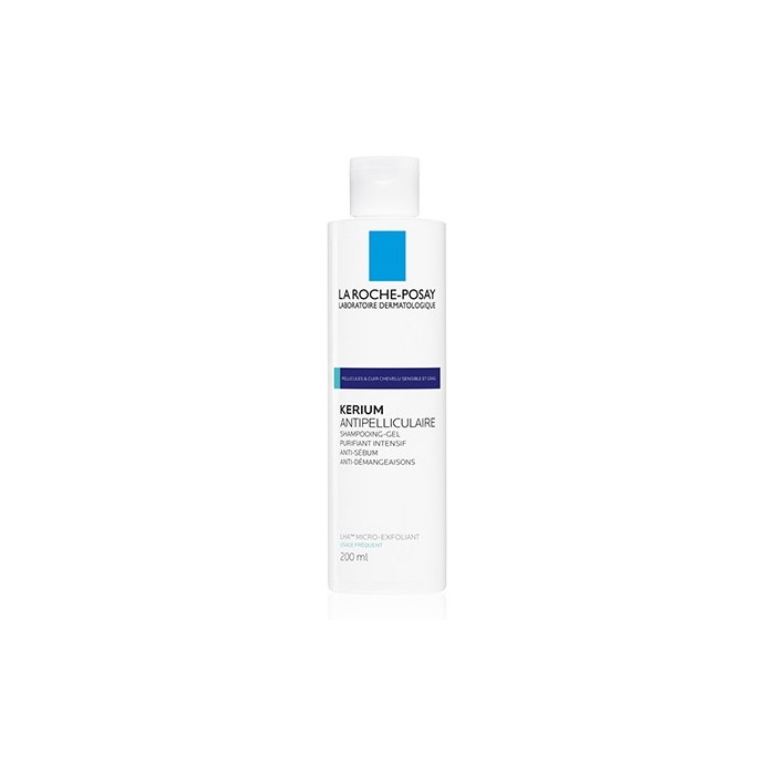 LA ROCHE POSAY KERIUM Antipelliculaires pour cheveux gras Flacon de 200ml La Roche Posay - 2
