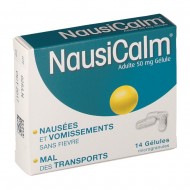 NAUSICALM 50mg Gél B/14 NAUSICALM 50mg Gél B/14