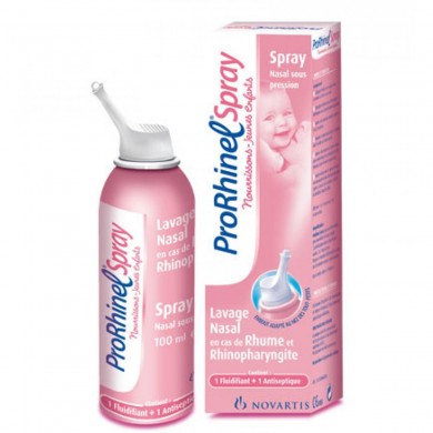 PRORHINEL Solution nasale Nourrisson jeune Enfant Spray de 100ml NOVARTIS SANTÉ FAMILIALE SAS - 1 PRORHINEL Solution nasale Nourrisson jeune Enfant Spray de 100ml NOVARTIS SANTÉ FAMILIALE SAS - 1