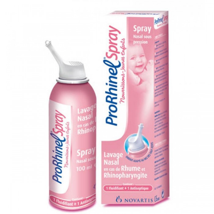 PRORHINEL Solution nasale Nourrisson jeune Enfant Spray de 100ml NOVARTIS SANTÉ FAMILIALE SAS - 1