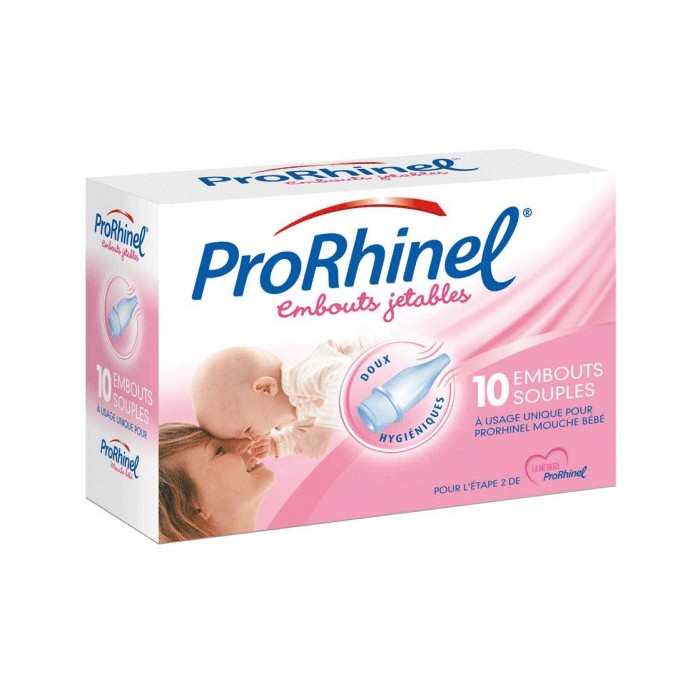 PRORHINEL Embout jetable souple Boite de 10 NOVARTIS SANTÉ FAMILIALE SAS - 1