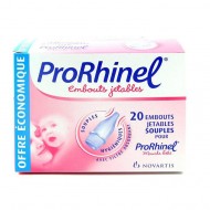 ProRhinel 20 Embouts Jetables Souples pour Mouche Bébé NOVARTIS SANTÉ FAMILIALE SAS - 1