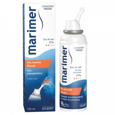 MARIMER Nez bouché- Rhume Spray de 100 ml Gilbert - 1