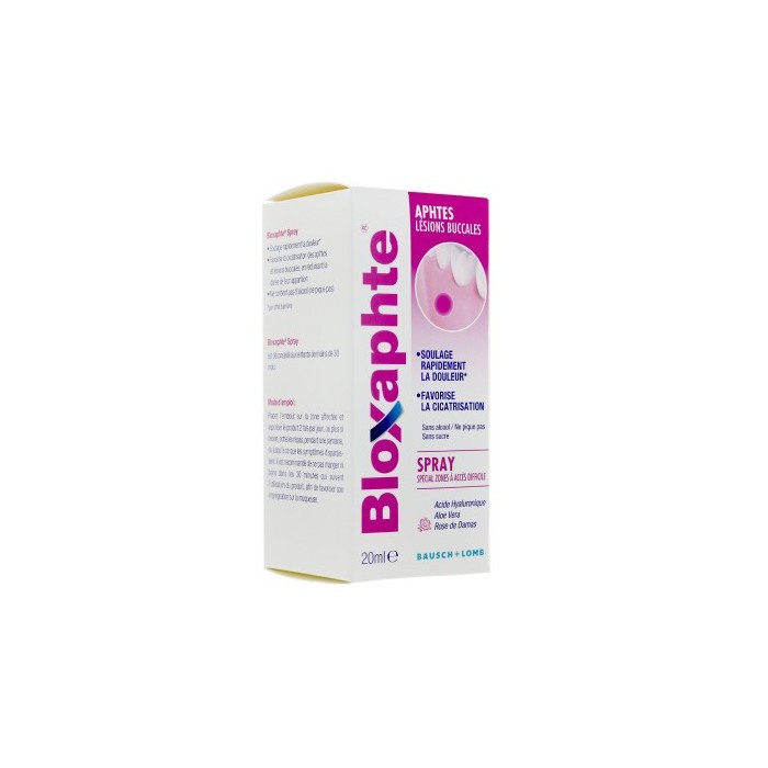 BLOXAPHTE Bain de bouche aphtes Flacon de 100ml CHAUVIN BAUSCH & LOMB - 1 BLOXAPHTE Bain de bouche aphtes Flacon de 100ml CHAUVIN BAUSCH & LOMB - 1