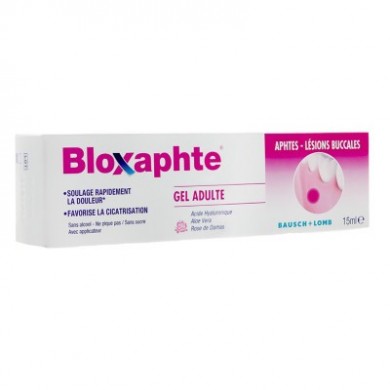 BLOXAPHTE Gel buccal aphtes Adulte Tube de 15 ml BLOXAPHTE Gel buccal aphtes Adulte Tube de 15 ml