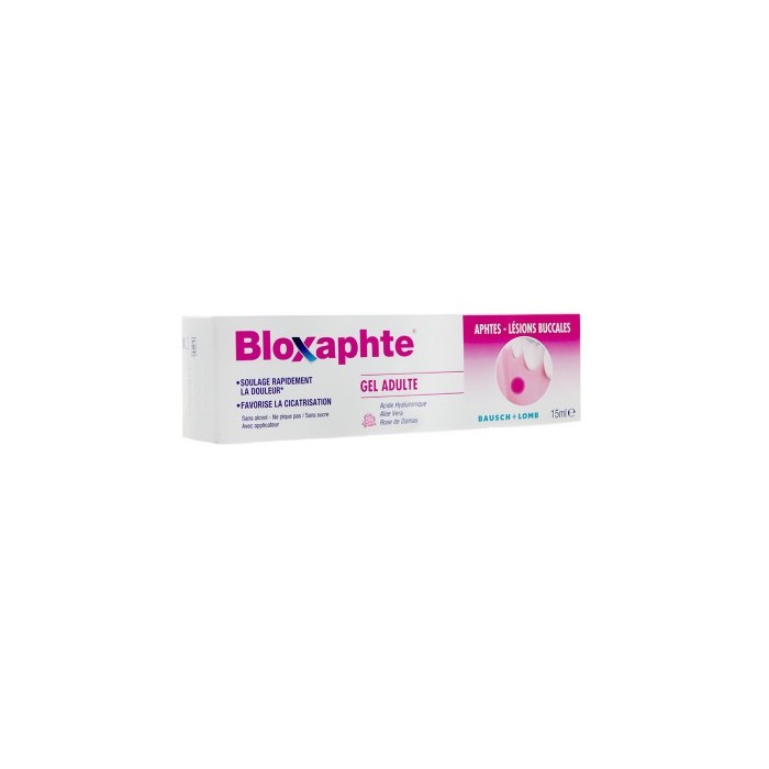BLOXAPHTE Gel buccal aphtes Adulte Tube de 15 ml BLOXAPHTE Gel buccal aphtes Adulte Tube de 15 ml