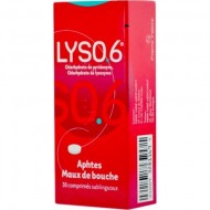 LYSO 6 Comprimés sublinguaux Boite de 30 PIERRE FABRE - 1
