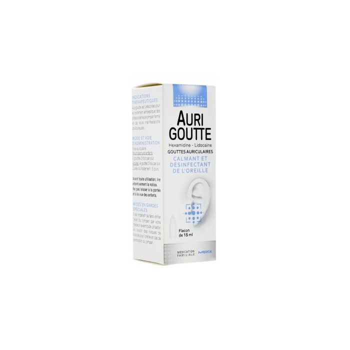 AURI GOUTTE Calmant et desinfectant de l'oreille Flacon de 15 ml AURI GOUTTE Calmant et desinfectant de l'oreille Flacon de 15 ml