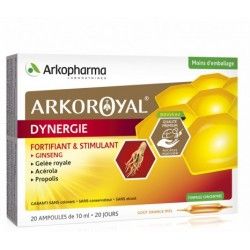 ARKOPHARMA ARKO ROYAL DYNERGIE Fortifiant et stimulant Boite de 20 ampoules Arkopharma - 1