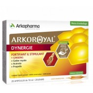 ARKOPHARMA ARKO ROYAL DYNERGIE Fortifiant et stimulant Boite de 20 ampoules Arkopharma - 1