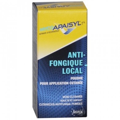 MYCO APAISYL 1% Poudre locale Flacon de 20 grammes MERCK MÉDICATION FAMILIALE - 1