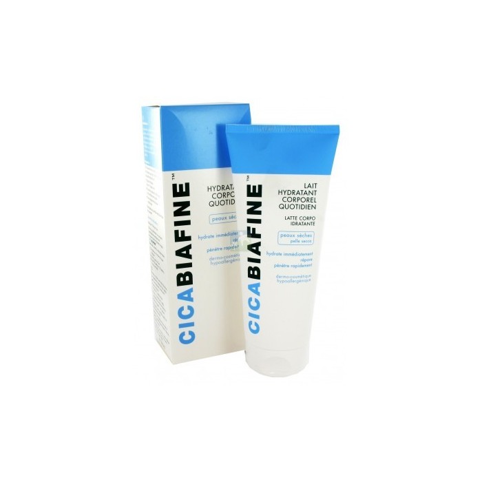 CICABIAFINE Lait hydratant corporel des peaux sèches Tube de 200ml BIAFINE - 1